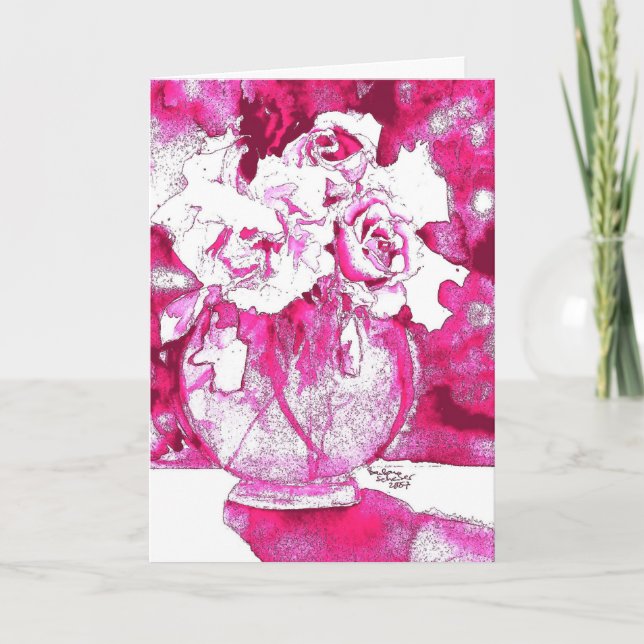 Krebsüberlebender Karte (Vorderseite)