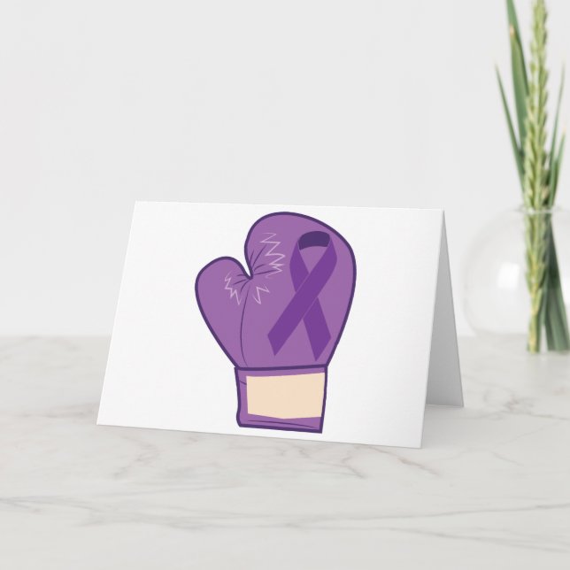 Krebsüberlebung Karte (Vorderseite)