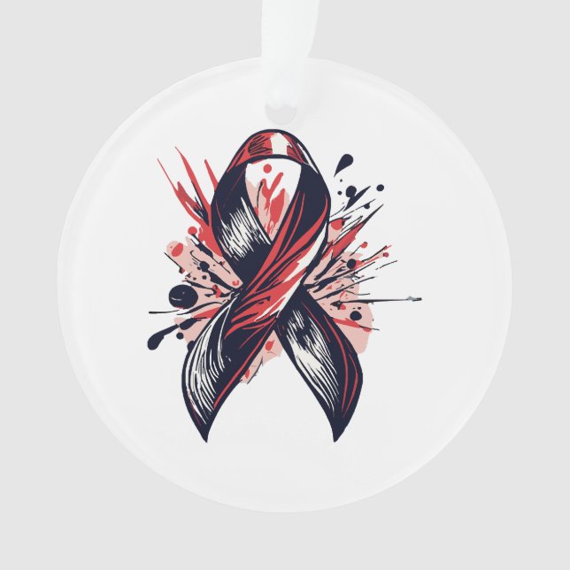 Krebsunterstützung Ornament (Vorderseite)