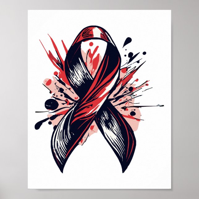 Krebsunterstützung Poster (Vorne)