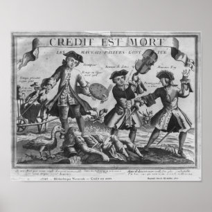 Kredit ist tot, die faulen Schuldner haben ihn umg Poster