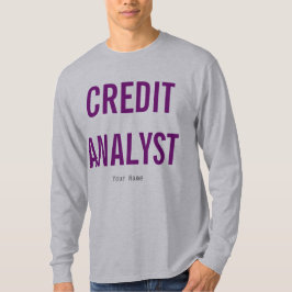 "Kreditanalyst" T-Shirt