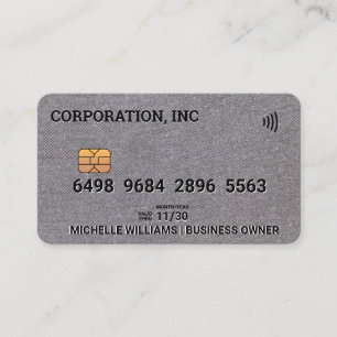 Kreditkarte Hintergrund Visitenkarte