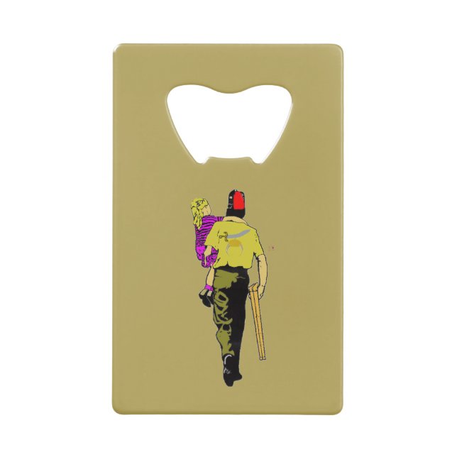 Kreditkarte Kreditkarten Flaschenöffner (Vorderseite)