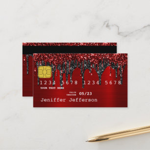 Kreditkarte - Styling Business Card Terminkarte