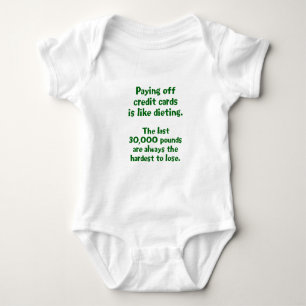 Kreditkarten... Baby Strampler