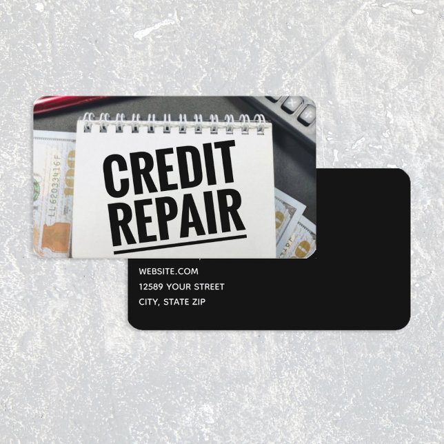 Kreditreparatur Visitenkarte (Credit Repair Card)