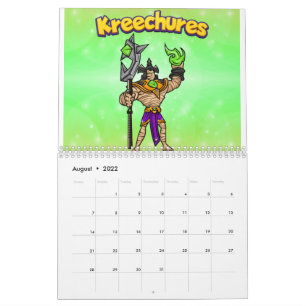 Kreechures-Deck 2 Kalender