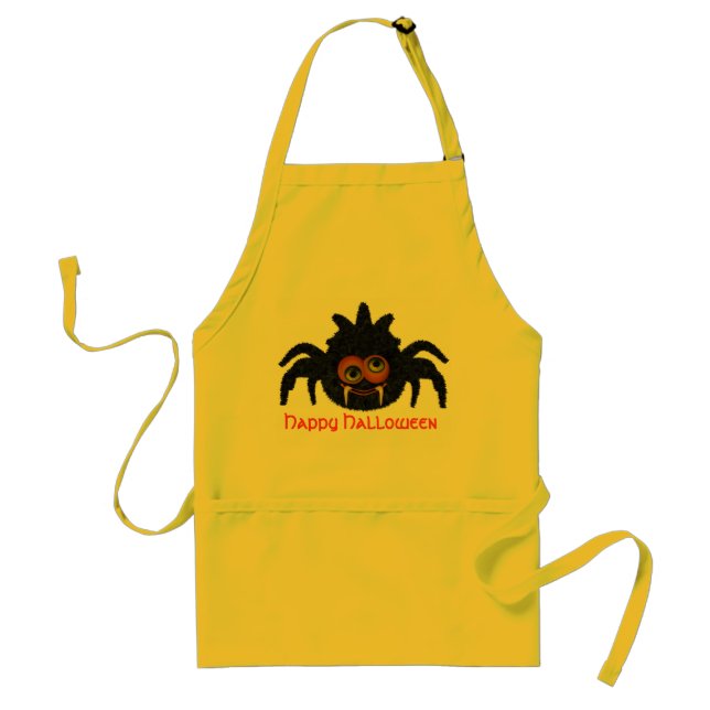 KREEPYSPIDERY HALLOWEEN SCHÜRZE (Vorne)