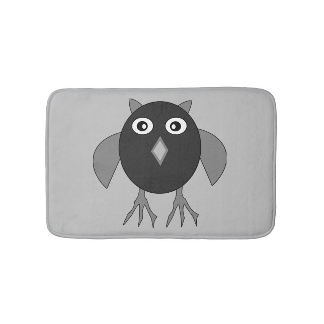 Kreide Halloween-Badematte Badematte (Vorderseite)