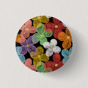 Kreidegänseblümchen Button