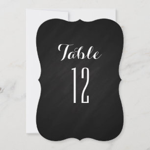 Kreidetafel-Halter Tischnummern