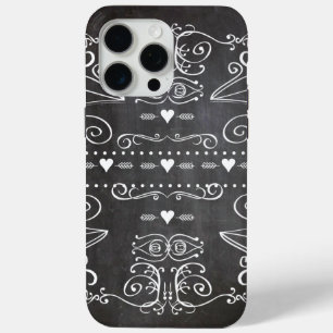 Kreidetafel-Typografie-Kunst Case-Mate iPhone Hülle
