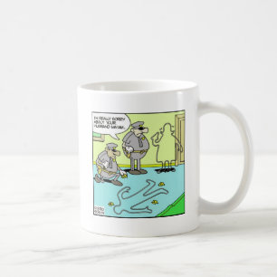 Kreideumriss Lustige Polizeigeschenke & Sammlerstü Tasse