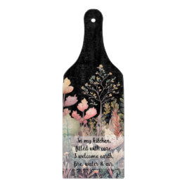 Kreieren Sie Ihre eigenen magischen Kräuter und Wi Schneidebrett