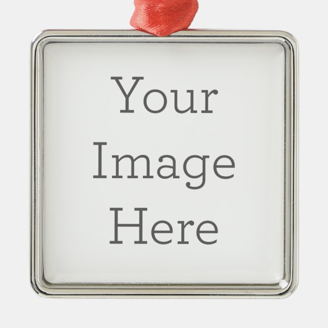 Premium Quadrat Ornament (Vorne)
