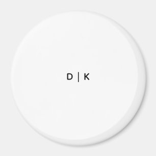 Kreis 3" Kreis, weiße Stickerei, Bügelbild Magnet