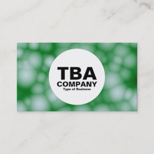 Kreis - Abstrakte Baumwolle Visitenkarte