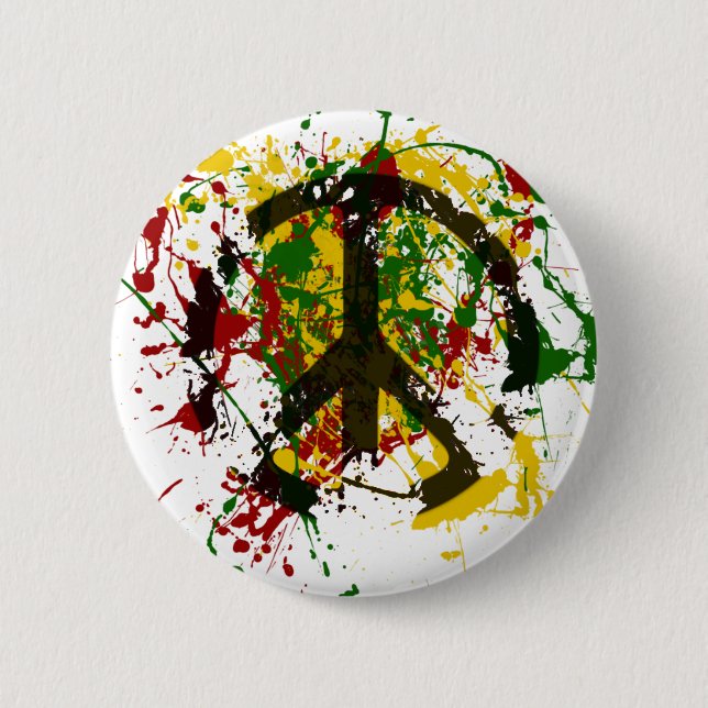 Kreis der Friedensfarbe Button (Vorderseite)