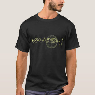 Kreis der Gesellschafts-1 des Höllen-Logo-T - T-Shirt