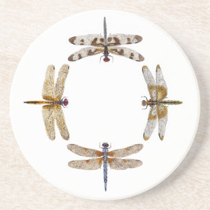 Kreis der Libellen Sandstein Untersetzer