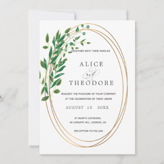 Kreis der Liebe | Hochzeitseinladung Ankündigung
