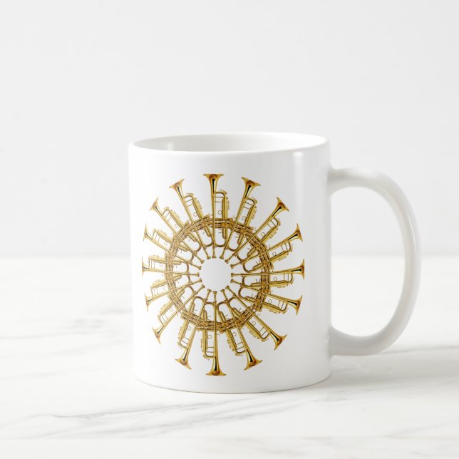 Kreis der Trompeten Tasse (Rechts)
