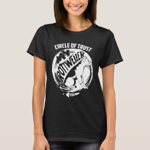 Kreis des Vertrauens meiner Rottweiler Niedlich Ro T-Shirt