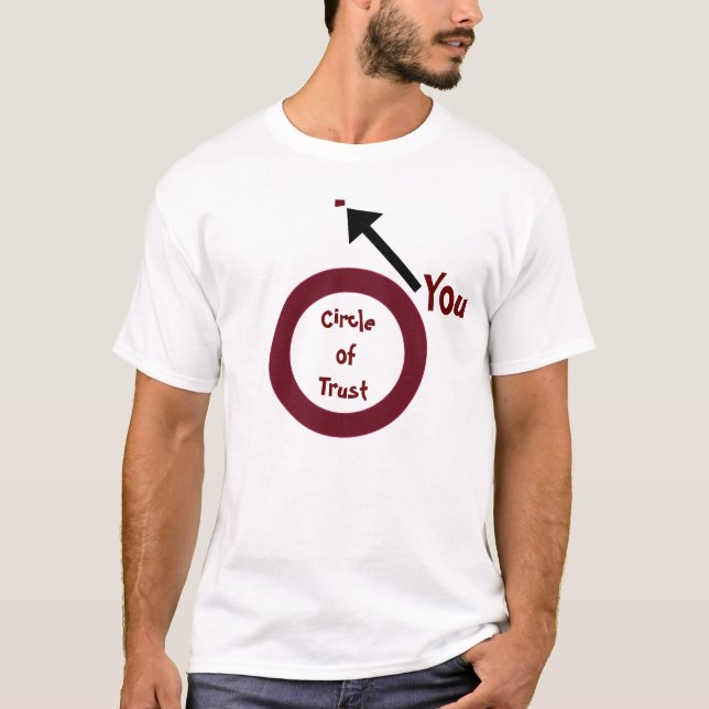Kreis des Vertrauens T-Shirt (Vorderseite)