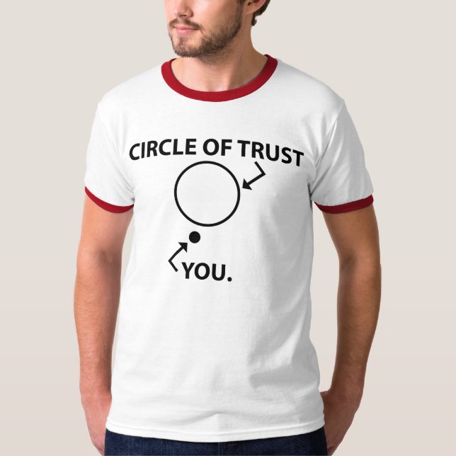 Kreis des Vertrauens T-Shirt (Vorderseite)