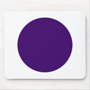 Kreis - DP Lila auf Weiß Mousepad