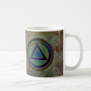 Kreis-Dreieck-Wiederherstellungs-Kaffee-Tasse-Mug Kaffeetasse