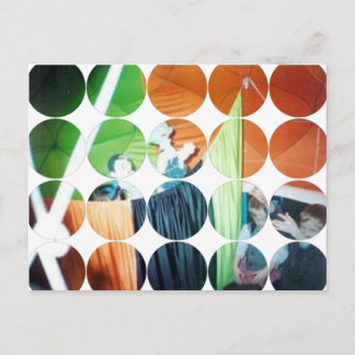 Kreis-Foto-Postkarte Postkarte