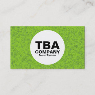 Kreis - Grünes Mineral 02 Visitenkarte