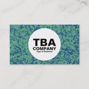 Kreis - Grünes Mineral Visitenkarte