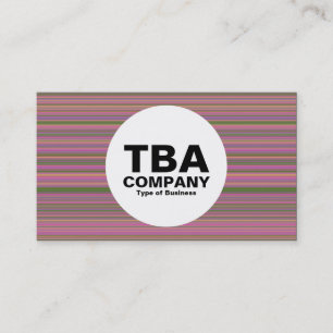 Kreis - Linien Visitenkarte