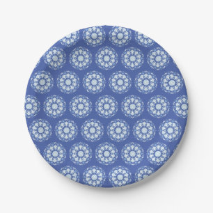 Kreis-Mandala-Muster   Pappteller