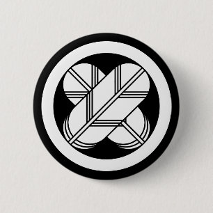 Kreis mit unterschiedlichen Falkenfedern (in acht  Button