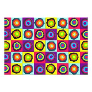 Kreis-Muster Fotodruck