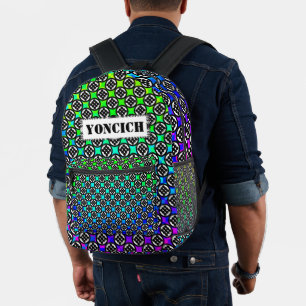 Kreis neun von Kenneth Yoncich Bedruckter Rucksack