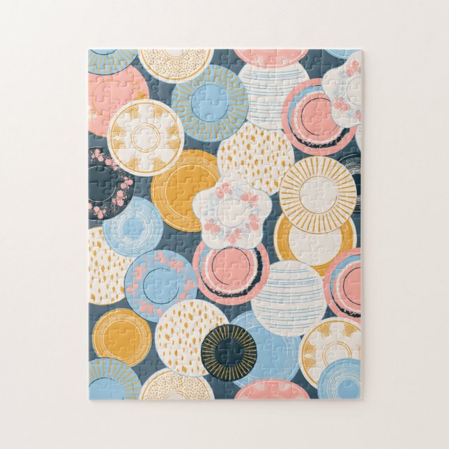 Kreis Puzzle (Vertikal)