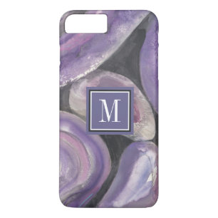 Kreis-Regen des Monogramm-  iPhone 8 Plus/7 Plus Hülle