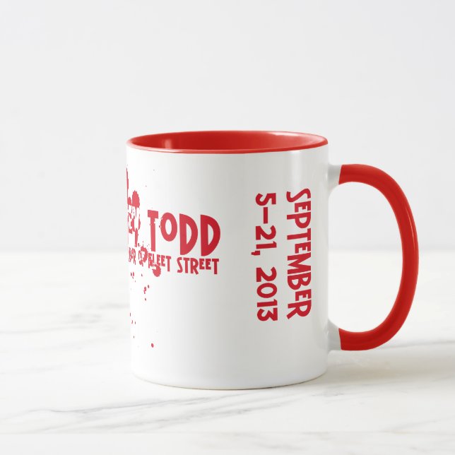 Kreis Theater-SWEENEY Tasse (Rechts)