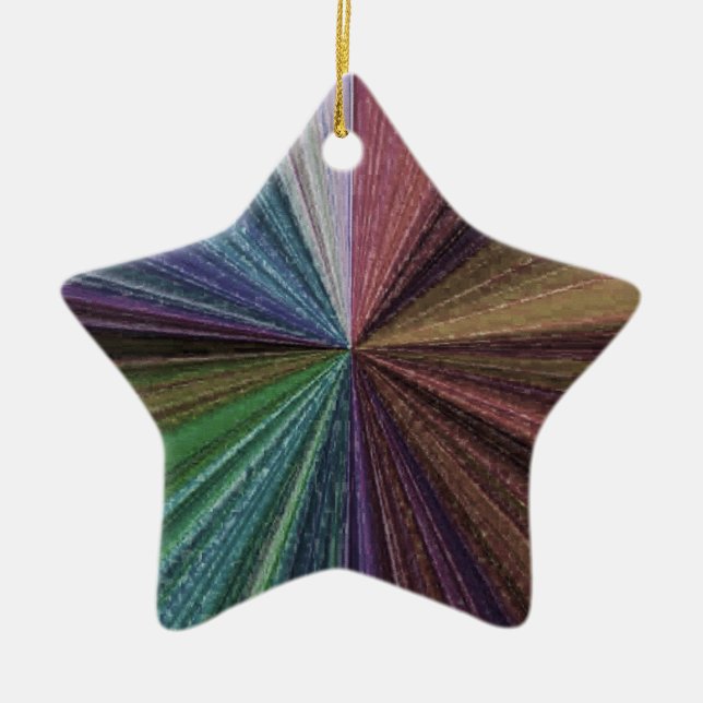 Kreisbogen Keramik Ornament (Vorne)