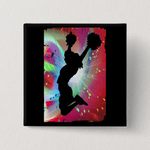 KreisColorburst mit Cheerleader Button