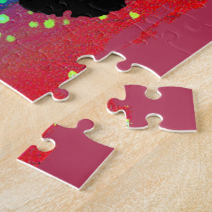 KreisColorburst mit Cheerleader Puzzle