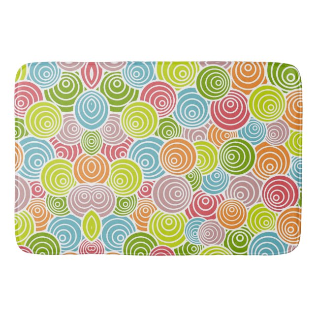 Kreise Badematte (Vorderseite)