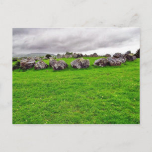 Kreise bei Carrowmore Postkarte