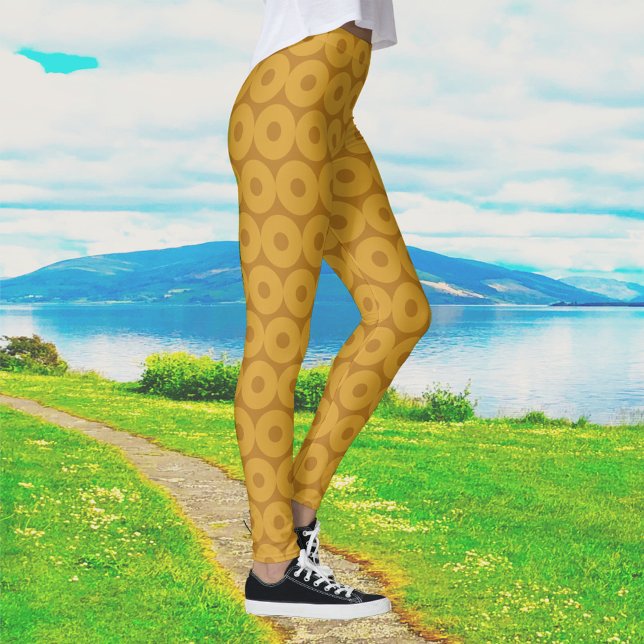 Kreise braun leggings (Von Creator hochgeladen)