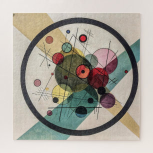 Kreise in einem Kreis - Kandinsky Puzzle